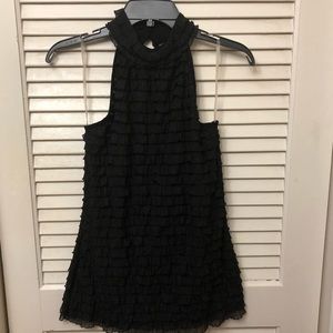 NWT Ruffled Halter Top Size: L